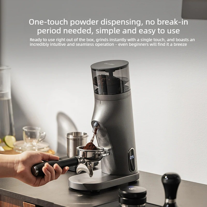 Coffee Grinder Burr Flat - Gemilai 9010C 220V 150W Electric Coffee