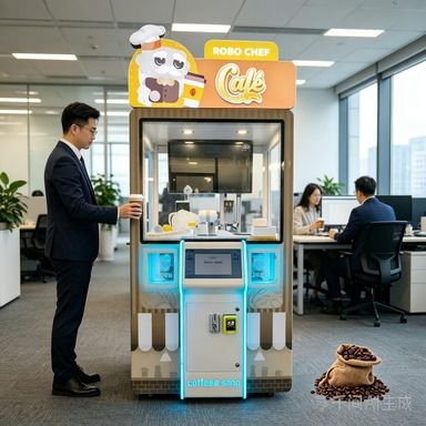 Coffee Equipment Stores - Commercial Coffee Vending Machine Auto Stir