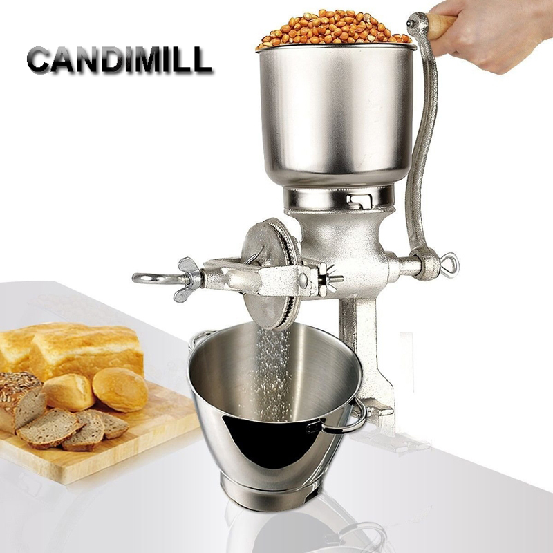Coffee Grinder Burr Flat - CANDIMILL Multifunction Small Manual Grinding Machine