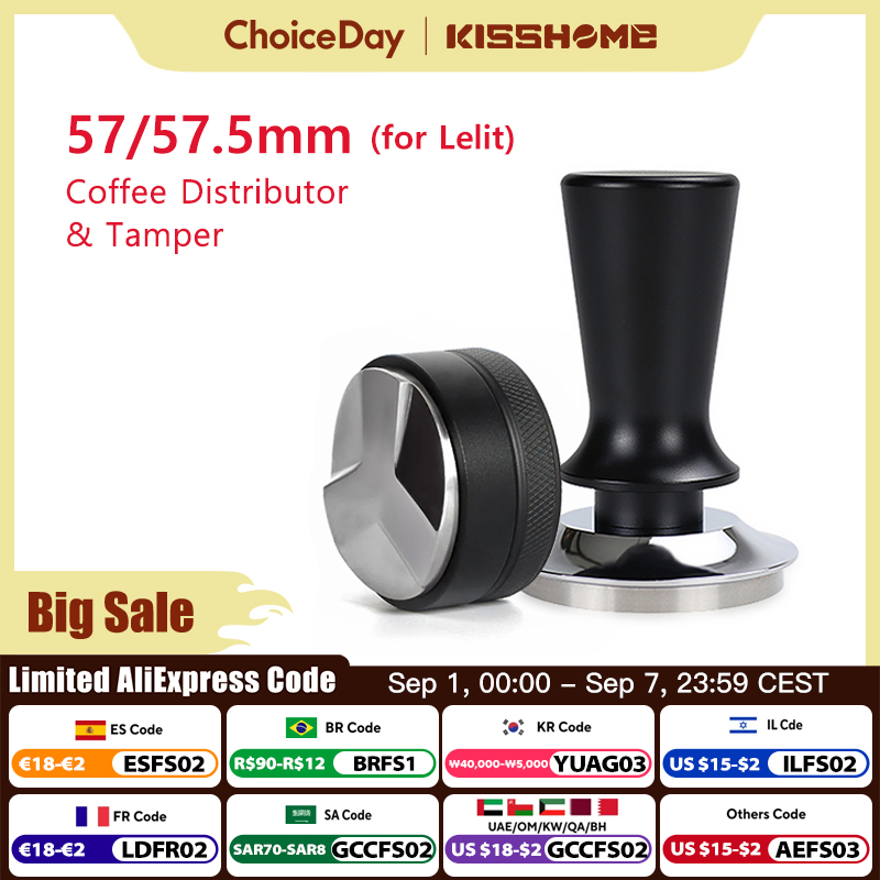 Espresso Tamper Set - Coffee Tamper 57mm 57.5mm Constant Pressure