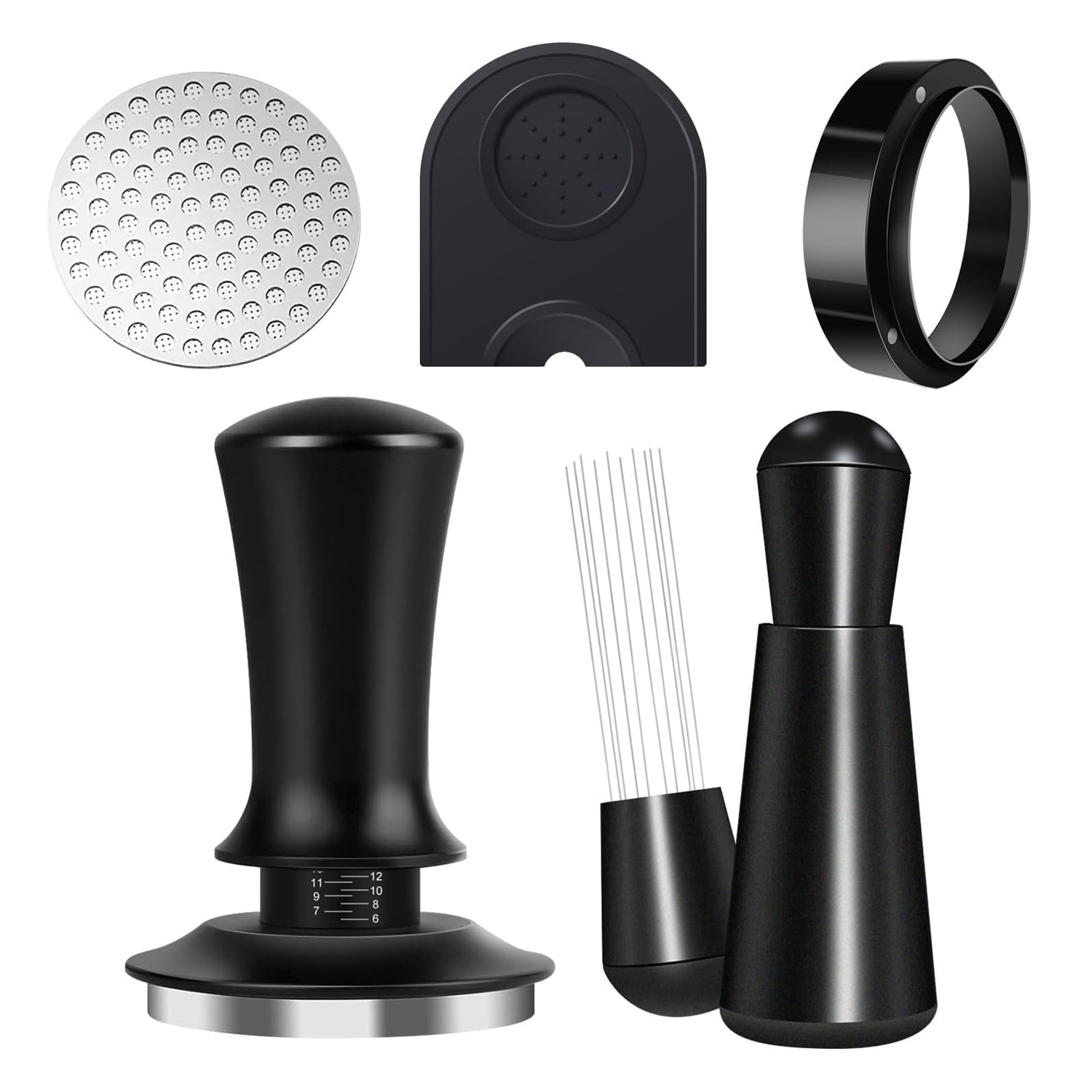 Coffee Accessories Kit 51MM 53 - огляд і ціна Espresso Tamper Set