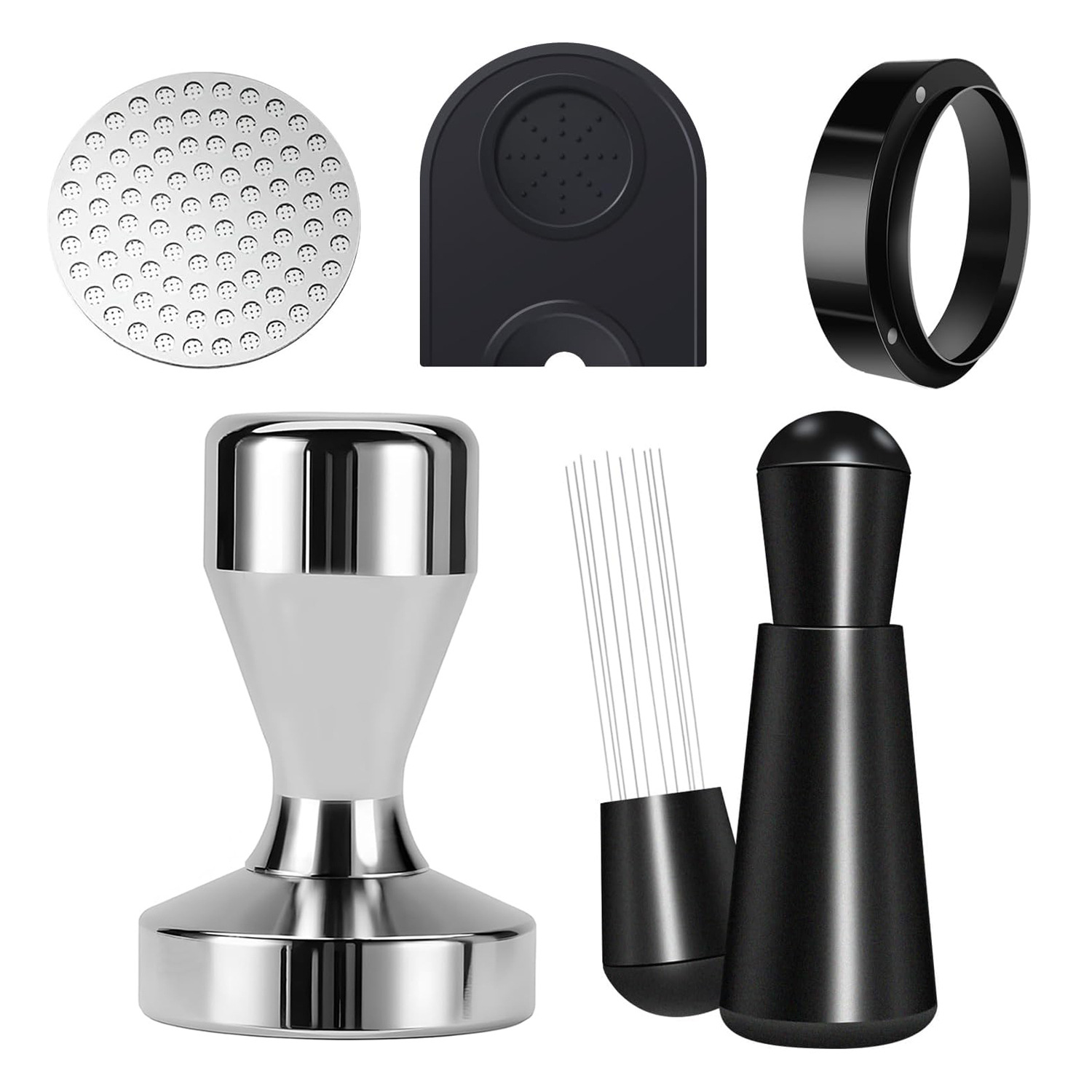 Coffee Accessories Kit 51MM 53 - огляд і ціна Espresso Tamper Set