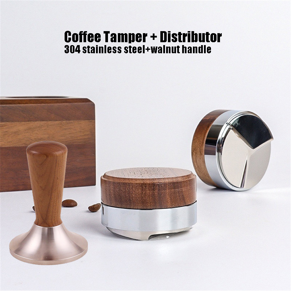 51 53 58.5mm Coffee Tamper Cof - огляд і ціна Espresso Tamper Set