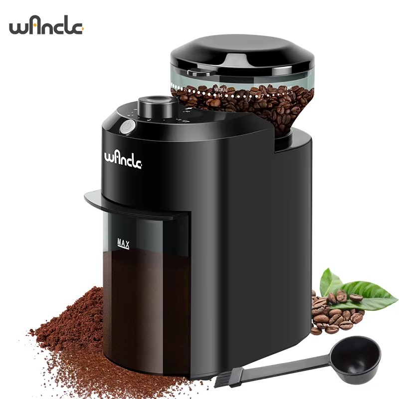 Wancle Electric Burr Coffee Gr - огляд і ціна Coffee Grinder Burr Flat