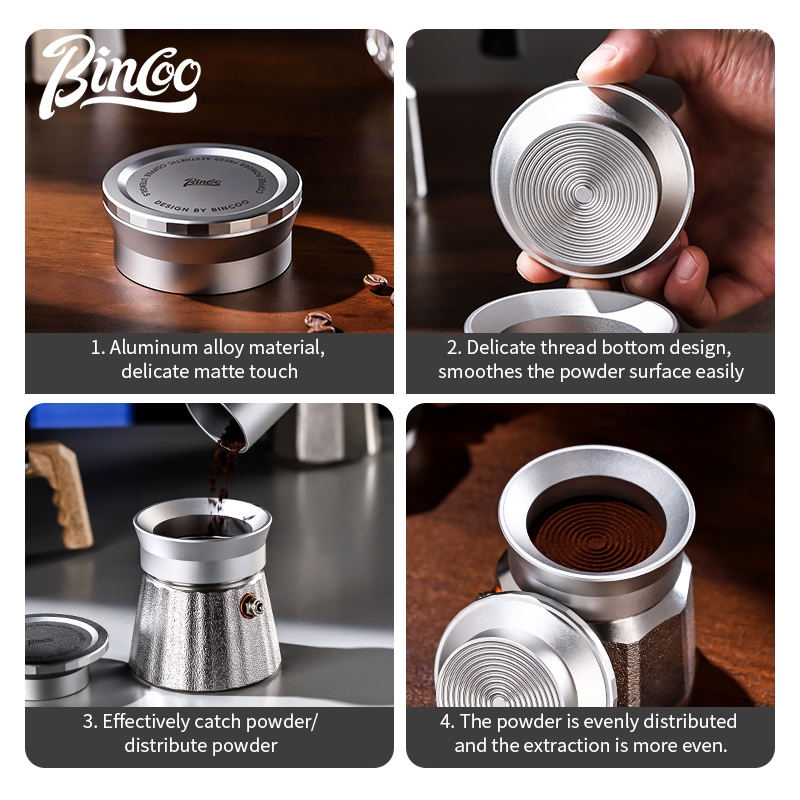 BINCOO Moka Pot Tamper and Cof - огляд і ціна Espresso Tamper Set