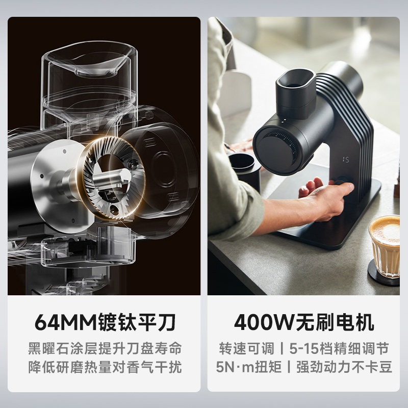 E6 Professional Coffee Grinder - огляд і ціна Coffee Grinder Burr Flat