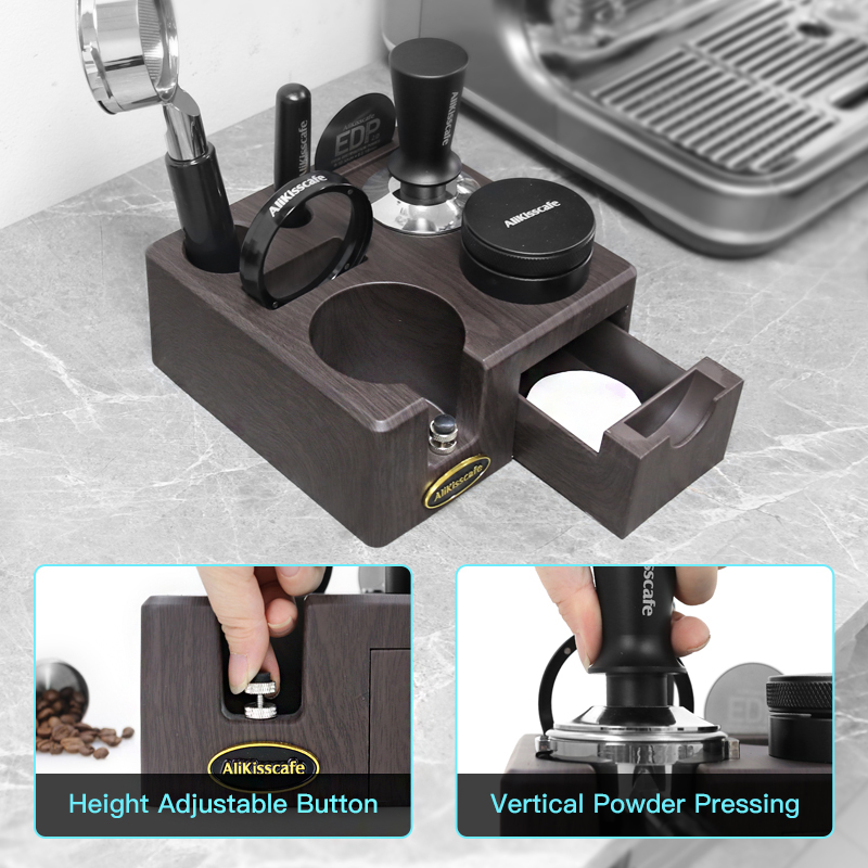 AliKisscafe Coffee Tamping Sta - огляд і ціна Coffee Equipment Organizer