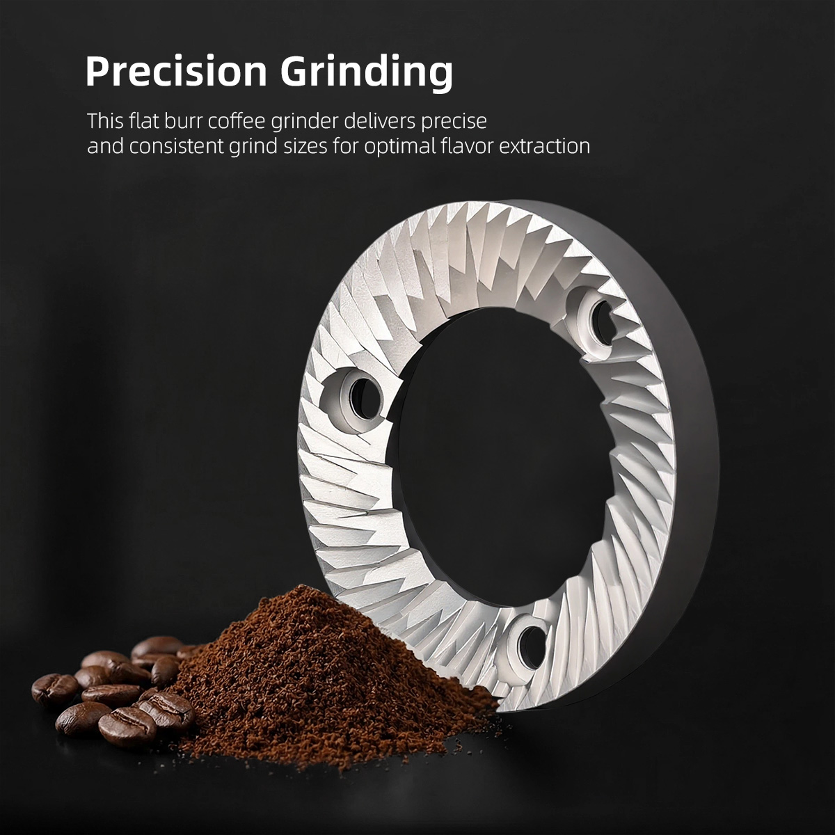 2PCS Coffee Grinding 64mm Flat - огляд і ціна Coffee Grinder Burr Flat