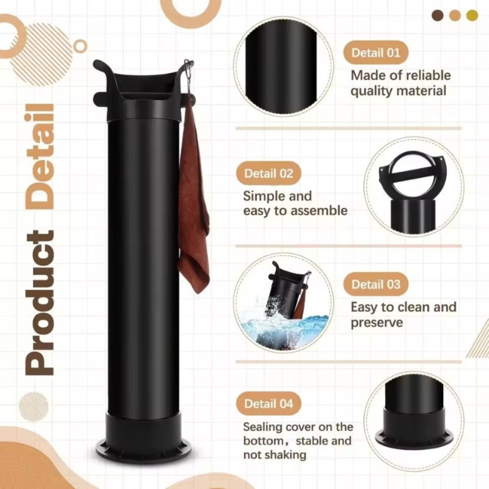 Large Capacity Coffee Knock Bo - огляд і ціна Coffee Equipment Organizer