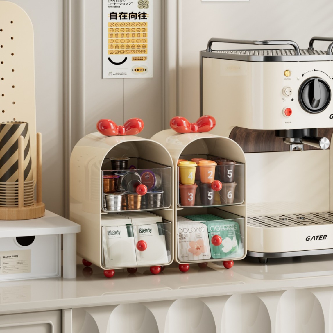 Creamy Coffee Capsule Organize - огляд і ціна Coffee Equipment Organizer